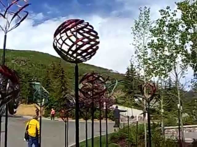 Kinetic Wind Sculptures - Vail Colorado