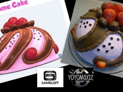 Pastry Paradise Pink Dome Cake- with Yoyomax12 and Gameloft!