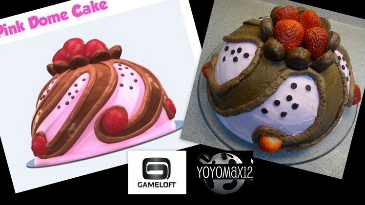 Pastry Paradise Pink Dome Cake- with Yoyomax12 and Gameloft!