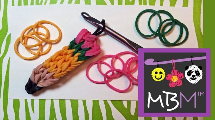 Pencil Charm Without a Rainbow Loom