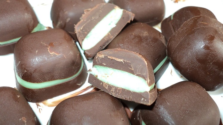 PEPPERMINT FILLED CHOCOLATES