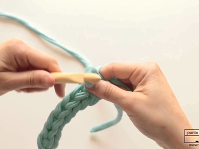 Punto deslizado zurdos (2) - Ganchillo paso a paso | Crochet For Beginners LEFT HANDED: Slip Stitch