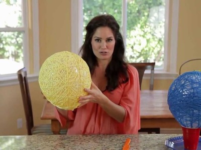 Tanya Memme DIY: Giant Yarn Eggs