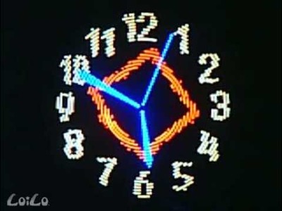 The most amazing RGB propeller clock ever seen