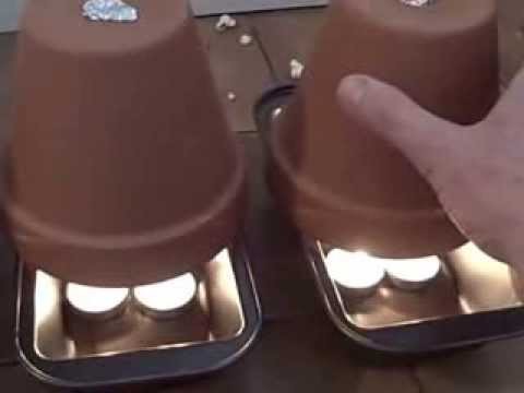 1KW Off Grid Domestic Heating!!! The Candle and Flowerpot Heater.