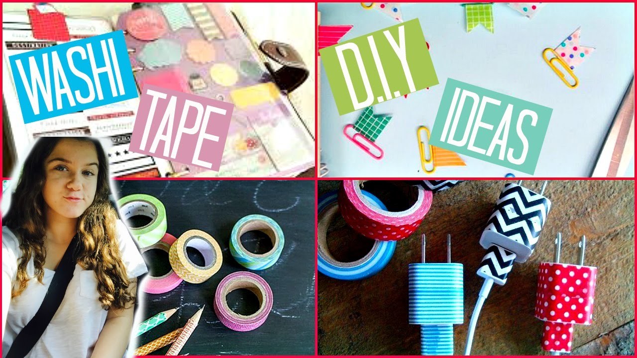 Back To School: Washi Tape DIY Ideas