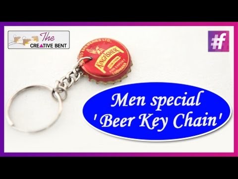 Beer Key Chain | Gift Ideas For Men | DIY with Swati