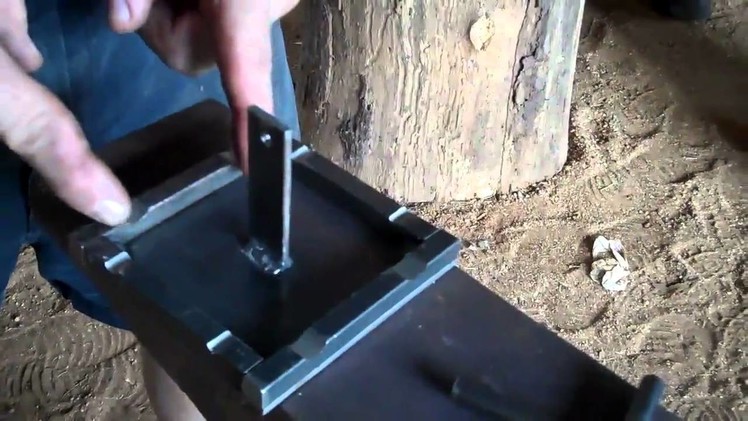 Blacksmithing Tools  Making An Anvil Hold Down