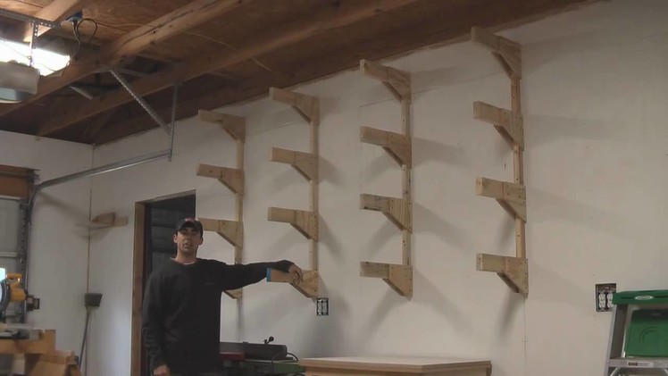 Build a Lumber Rack Garage Shop - How To
