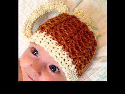 Crochet newsboy hat pattern