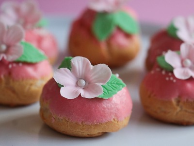 Custard Cream Filled Bigne Profiterole