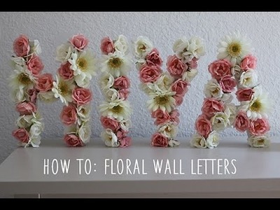 D.I.Y WALL LETTERS