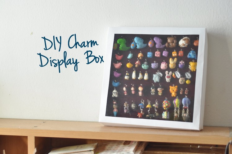 DIY Charm Display Box (Dust-proof)