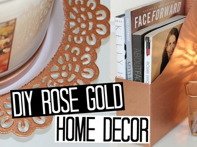DIY Copper.Rose Gold Decor Ideas