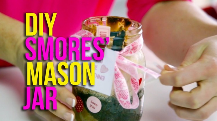DIY-Learn How To Make S'Mores in a Mason Jar!