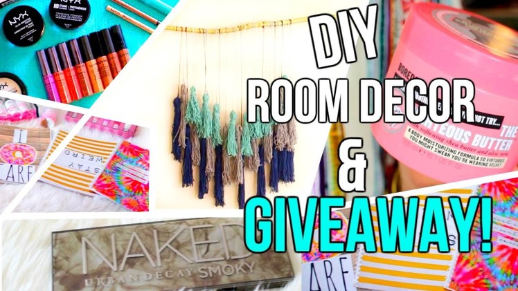 DIY Room Decor & Dorm Decor | Back to School 2015 GIVEAWAY | Courtney Lundquist