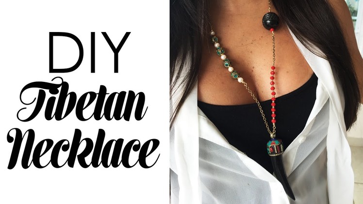 DIY Tibetan Necklace