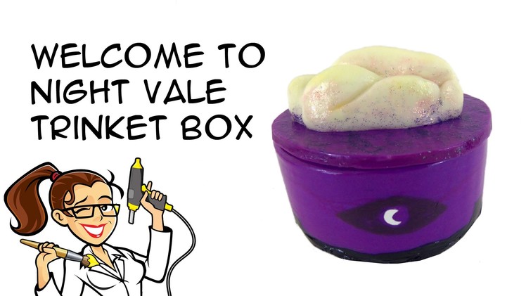 DIY Welcome To Night Vale Trinket Box: Crafty McFangirl Tutorial