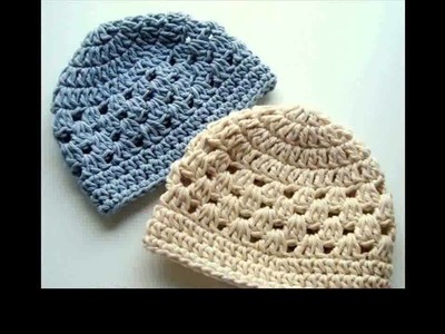 Free crochet baby hats patterns