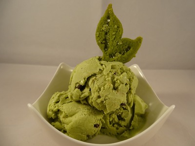 Green Tea Chocolate Chip Ice Cream- with yoyomax12