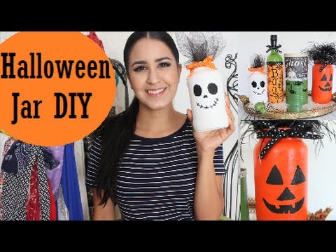 Halloween: Decor Jar DIY