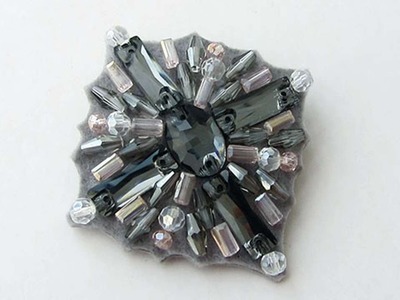 How To Make A Brooch In The Shape Of A Cross - DIY Style Tutorial - Guidecentral