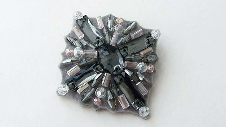 How To Make A Brooch In The Shape Of A Cross - DIY Style Tutorial - Guidecentral