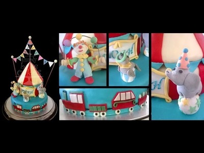 How to make a Circus themed birthday cake