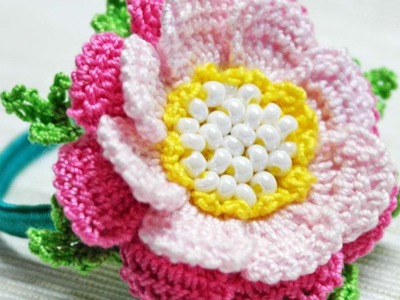 How To Make A Cute Crocheted Flower Hair Band - DIY Crafts Tutorial - Guidecentral