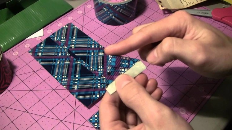 How to make a Duct tape Handkerchief suit card!