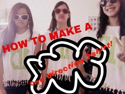 How To Make a One Direction T-shirt