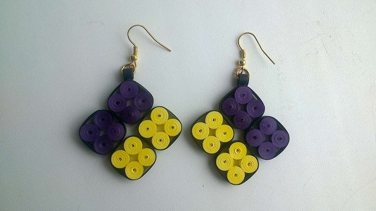 How To Make Bright Quilling Earrings - DIY Style Tutorial - Guidecentral