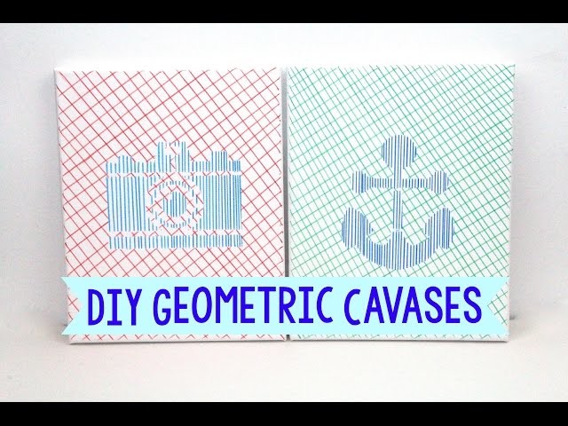 How To Make Geometric Canvases