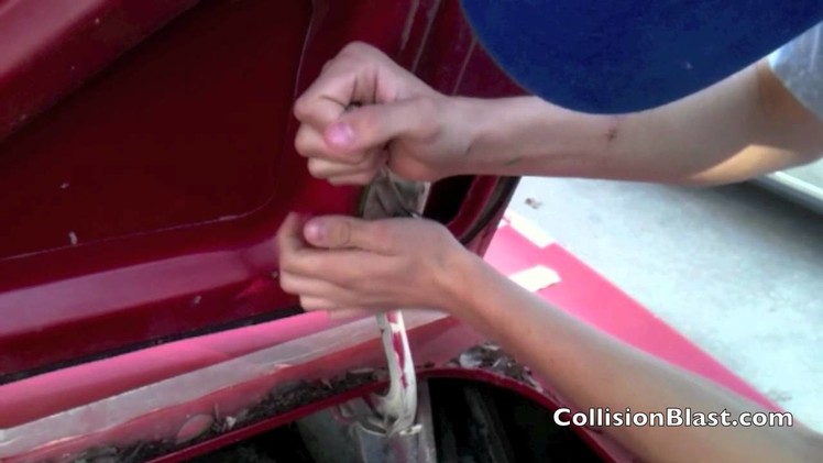 How To Remove Deck Lid on 1966 Mustang To Make Some Dent Repairs
