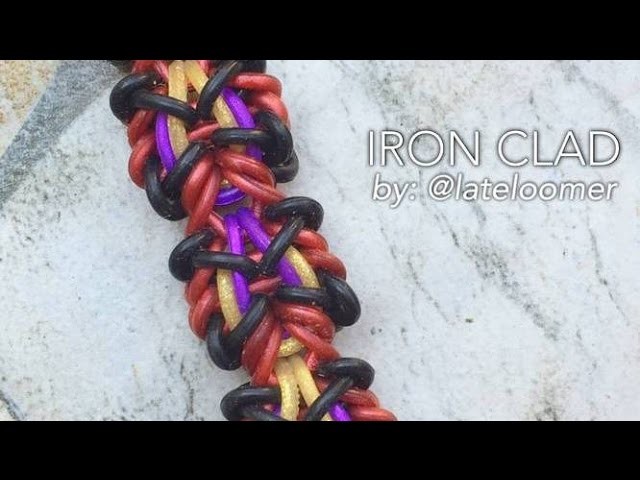IRON CLAD Hook Only bracelet tutorial