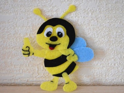 Make a Cute and Simple Felt Bee - DIY Crafts - Guidecentral