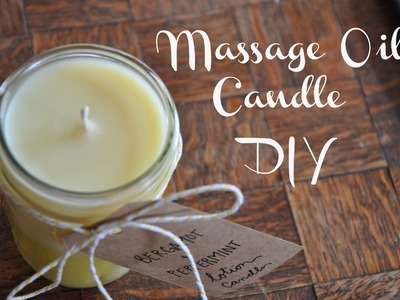Massage Oil Candle Valentines DIY | Emma Will