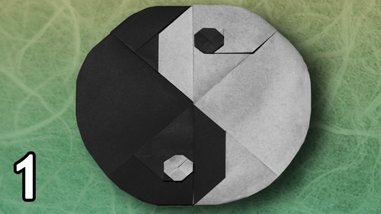 Origami Tai-Chi Symbol (Sy Chen) - Part 1