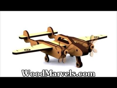 P-38 Lighting Aircraft: How to Build (HD)