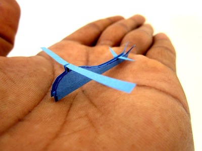 Paper Helicopter - How To Make a Helicopter - Origami Helicopter - Worlds SMALLEST Helicopter R22