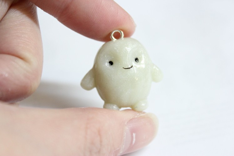 Polymer Clay Doctor Who Adipose Tissue Charm