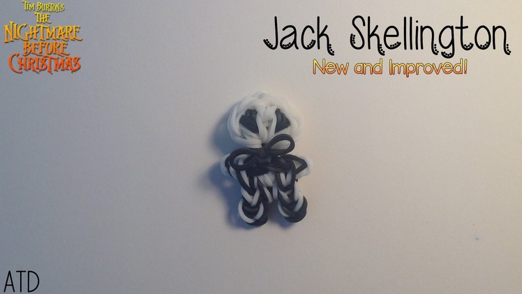 Rainbow Loom Jack Skellington Charm | The Nightmare Before Christmas | Tidbits Series