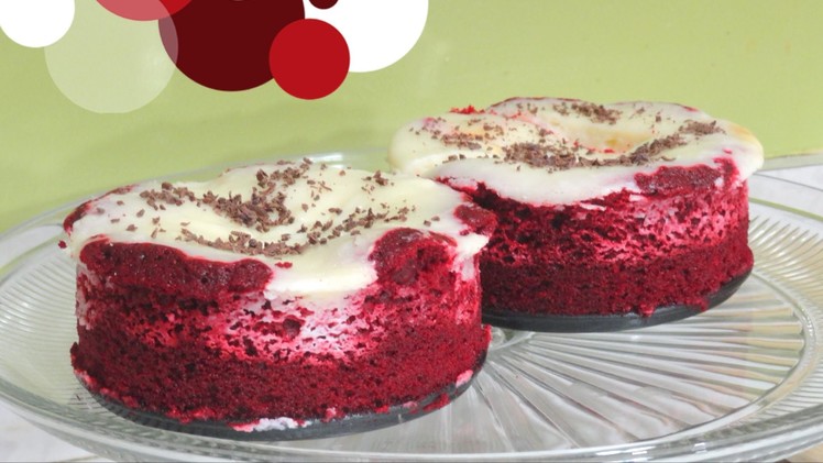 Red Velvet Cheesecake Recipe Video by Bhavna - Eggless Valentine Dessert
