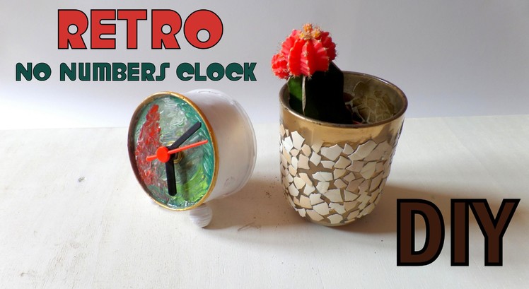 Retro No Numbers Clock DIY. Recycling a Pringles Can | by Fluffy Hedgehog