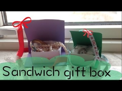 Sandwich gift box - DIY