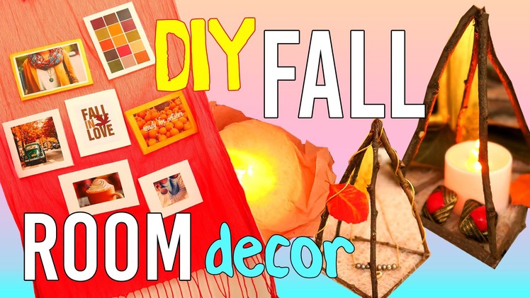 Tumblry Fall DIY Room Decor - Wood Decor, Wall Decor, Candle Decor - DIY Crafts - MakeWon 소품 만들기