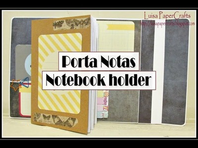 Tutorial Porta Notas - Notebook Holder