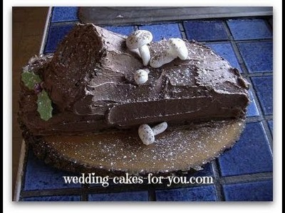 Yule log cake recipe