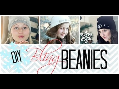 Bling Beanies DIY | ShowMeCute