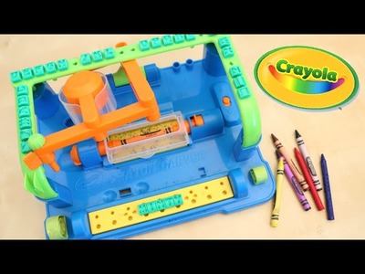 Crayola Motorized Crayon Carver DIY Make Your Mark Toy Review
